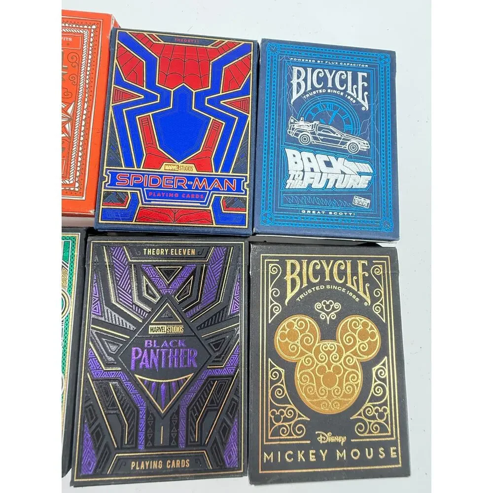 Bicycle Theory11 Disney Marvel Star Trek Collectible Playing Cards 8 Decks